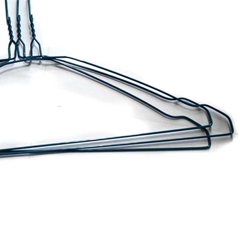 Supermarket Slim Q235 18" 2.5mm Steel Coat Hangers