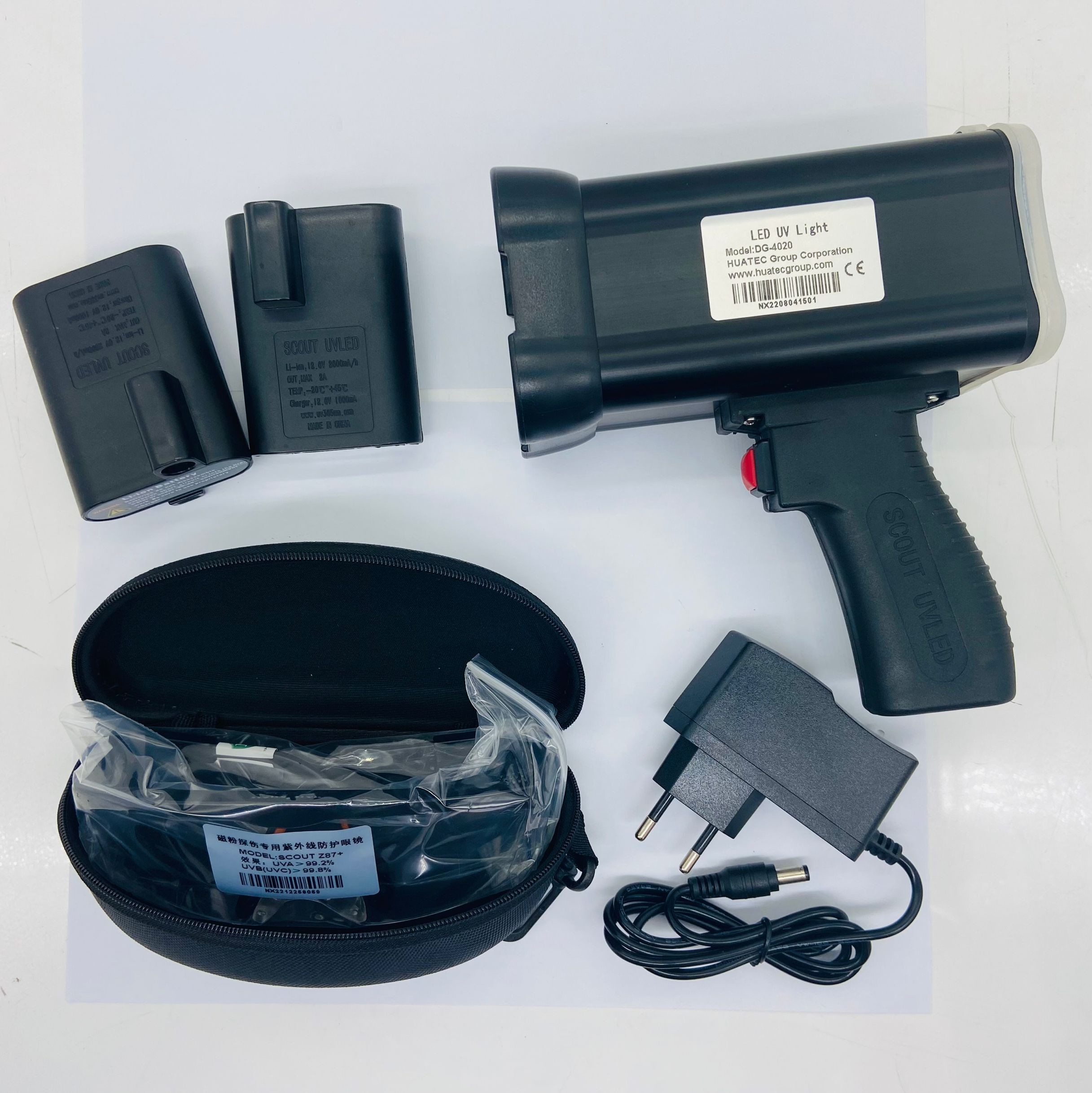 DG-4020 Dual AC DC Operation Handheld LED UV Lamp