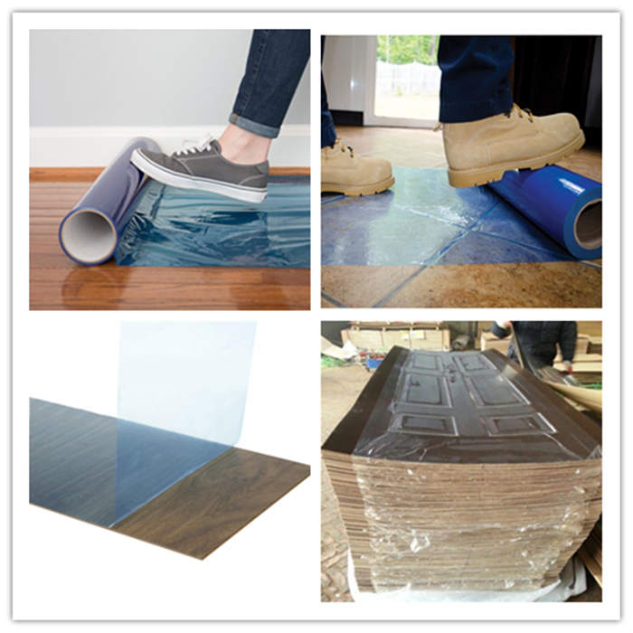 Decorative Laminates 60m 50 Micron Pe Protection Film For Laminating Production Panels