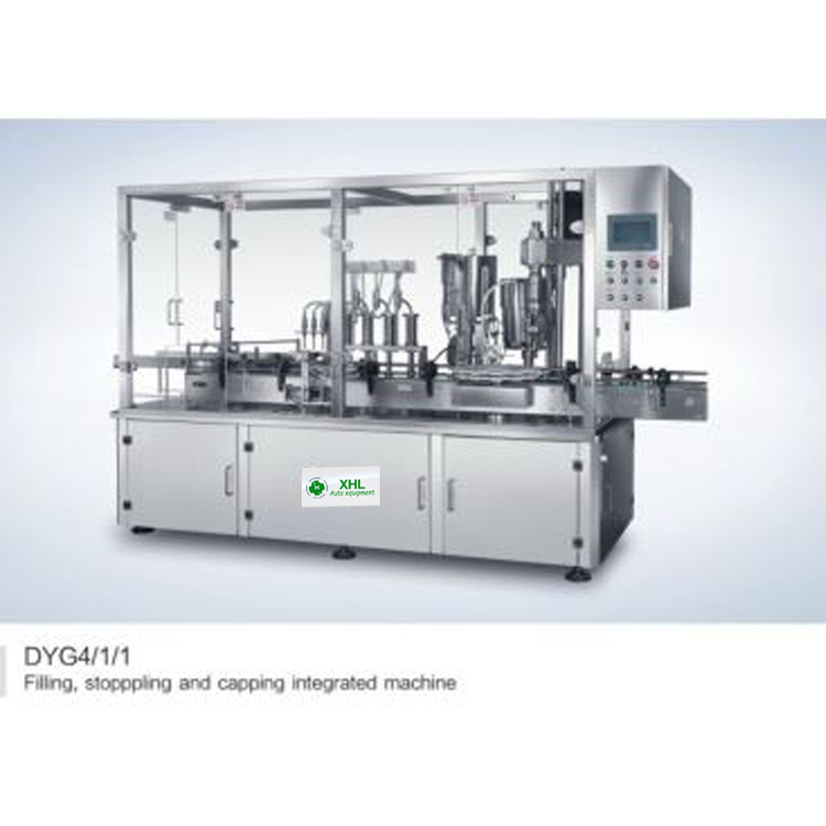 XHL ±0.5% 380V Glass Bottle Filling Machine