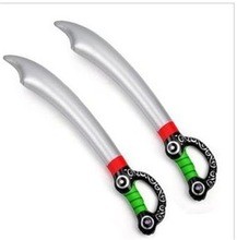 Multi-color Interesting Kids Toy Inflatable Plastic Sword