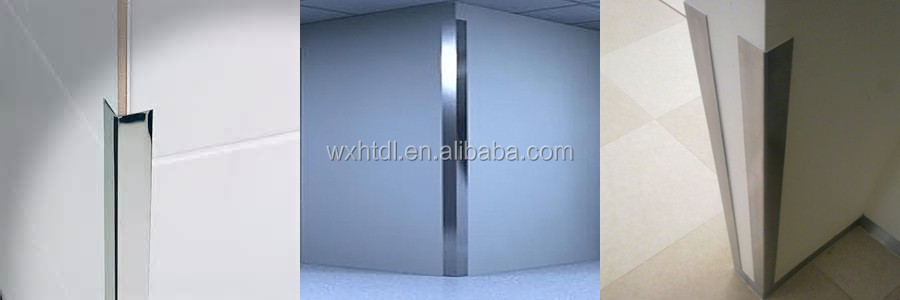 Decorative Stainless Steel Trim Tile Corner Trim 20mm 8mm
