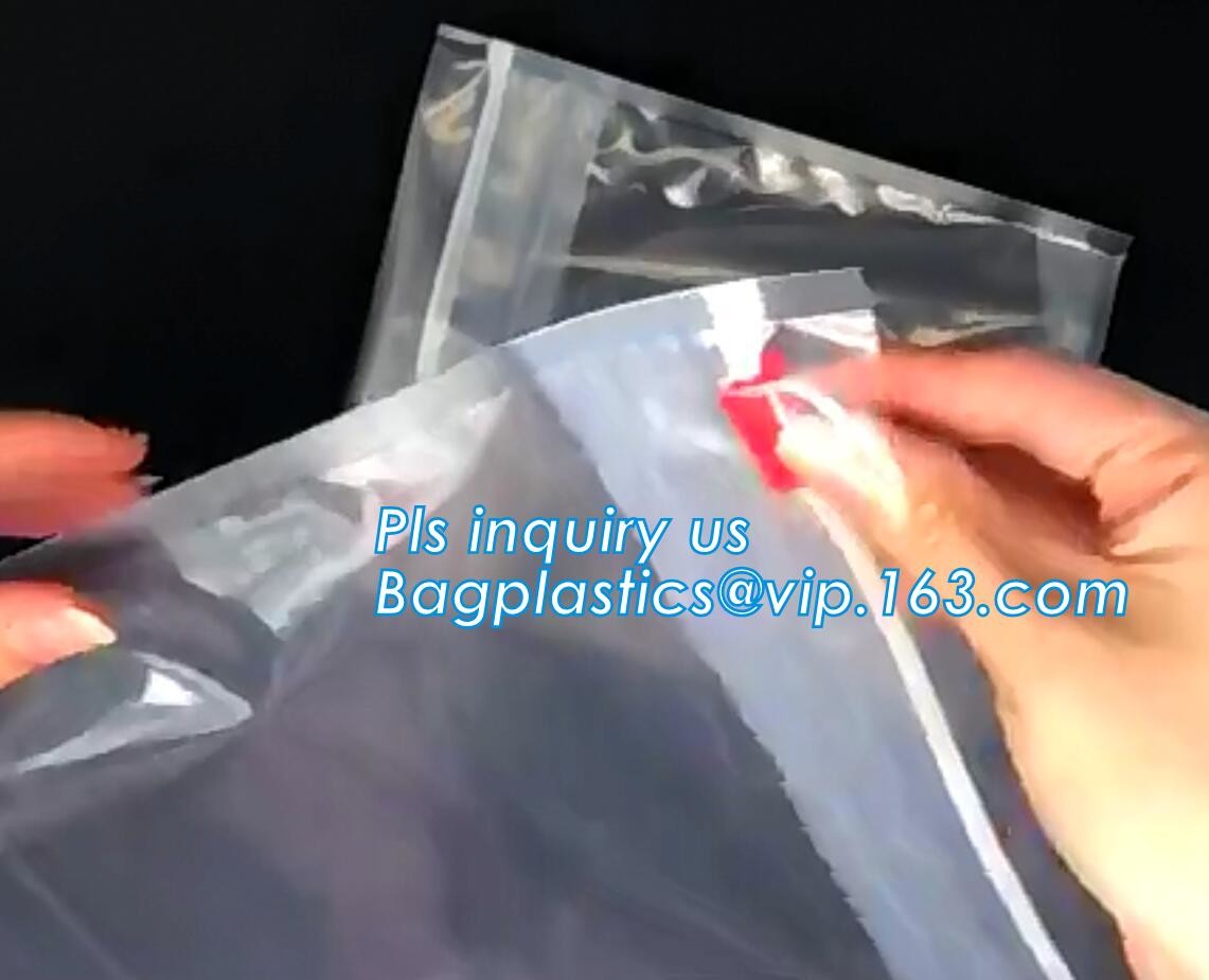 bag with plastic zipper and slider OEM orders are welcome, slider zip frosted soft touch plastic bag for T-Shirt packagi
