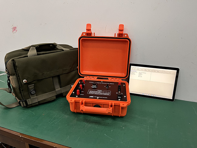 Earth Electrical Resistivity Test For Groundwater Exploration