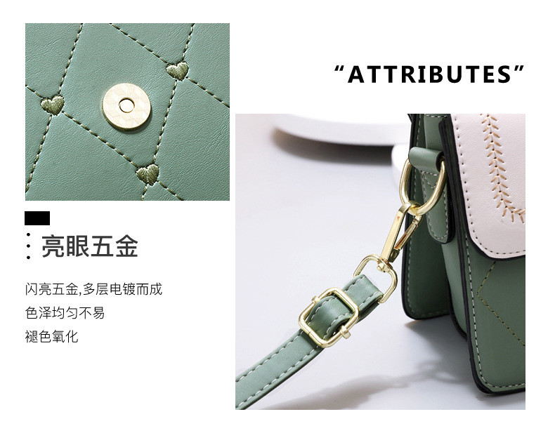 WOMEN'S ONE-SHOULDER SMALL SQUARE BAG 2024 SUMMER NEW TREND EVERYTHING SMALL GIRL HEART GIFT BAG