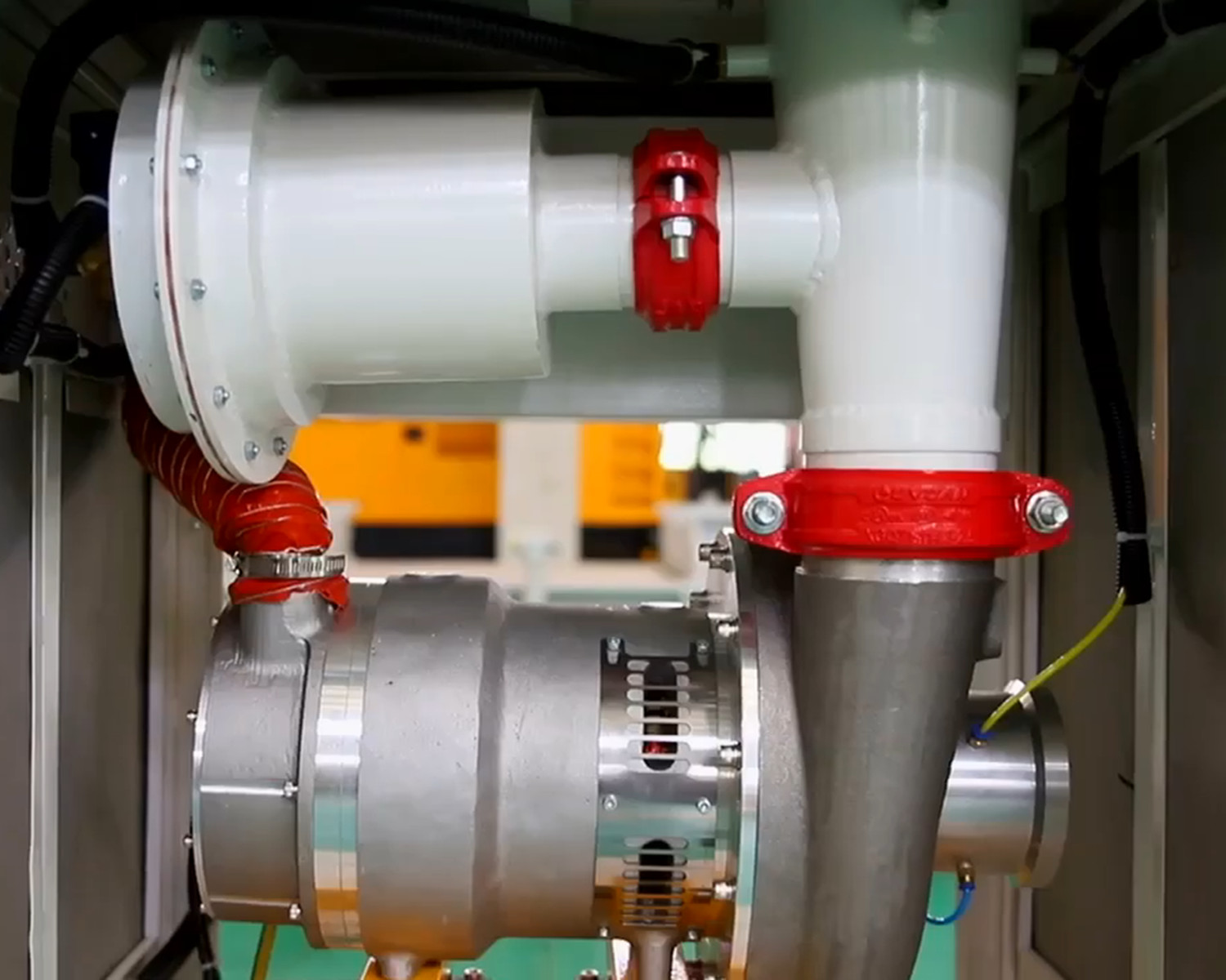 300kw Large Volume Oil Free Airfoil Bearing Centrifugal High Speed Turbo Blower