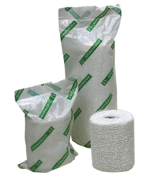 50mm Plaster Of Paris Bandage smooth and fluidified plaster steady and comfort to the patients