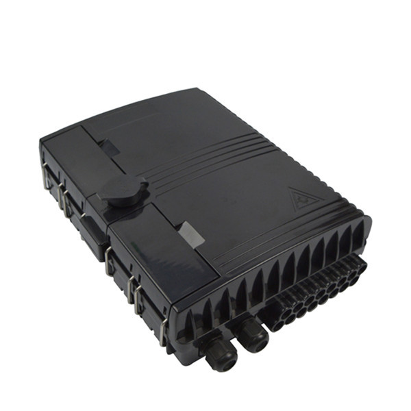 Black Waterproof CTO Box , 16 Port OTB Optical Termination Box For Ftth Network