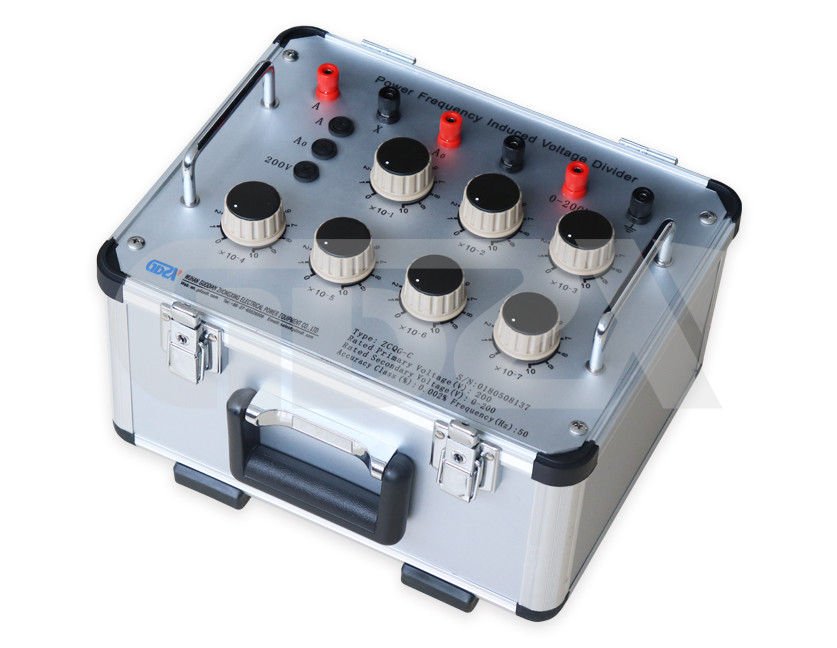 200V Transformer Testing Equipment 0.002 Class Power Frequency Induced Voltage Divider