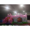 Buy cheap Pink Dragon Kids Inflatable Bounce House / Backyard Jump Houses For Children from wholesalers