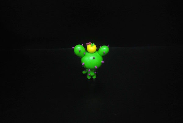 Cute Custom Plastic Toys , Hello Kitty Cake Topper Figurine White / Green / Red Color