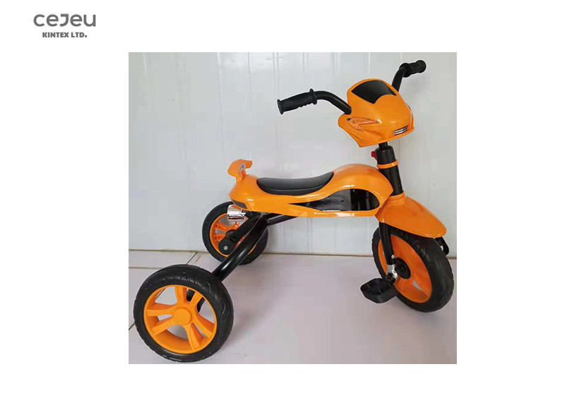 Strong Frame Kid Riding Tricycle 36 Month 3 Wheel Balance Bike 75*48*61CM