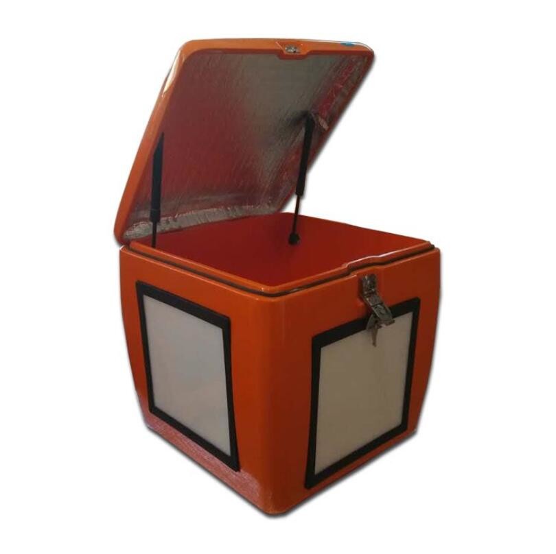 85L Delivery Tail Box for Food and Pizza or Drink Delivery for Motorcycle and Scooter with LED Light