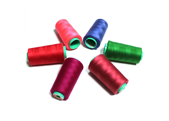 20/2 Spun Polyester Sewing Thread , Bulk Sewing Thread Customized Color