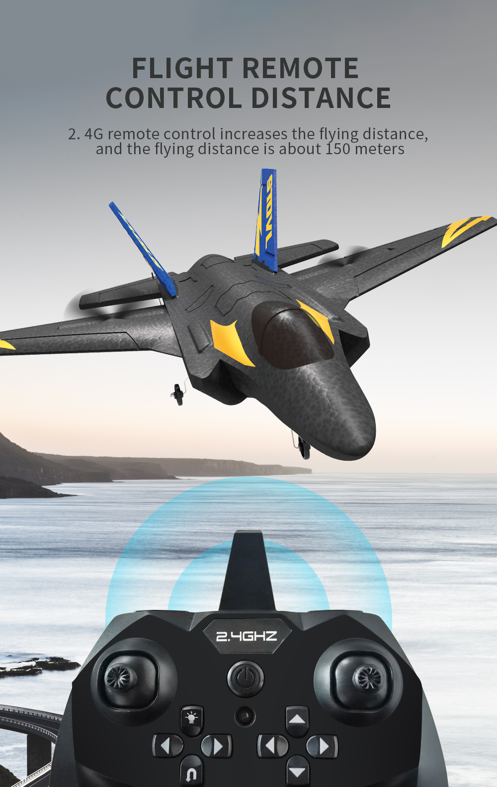 F35 Simulation Remote Control RC Airplane Modern Fighter Model Hobby Rc Airplane