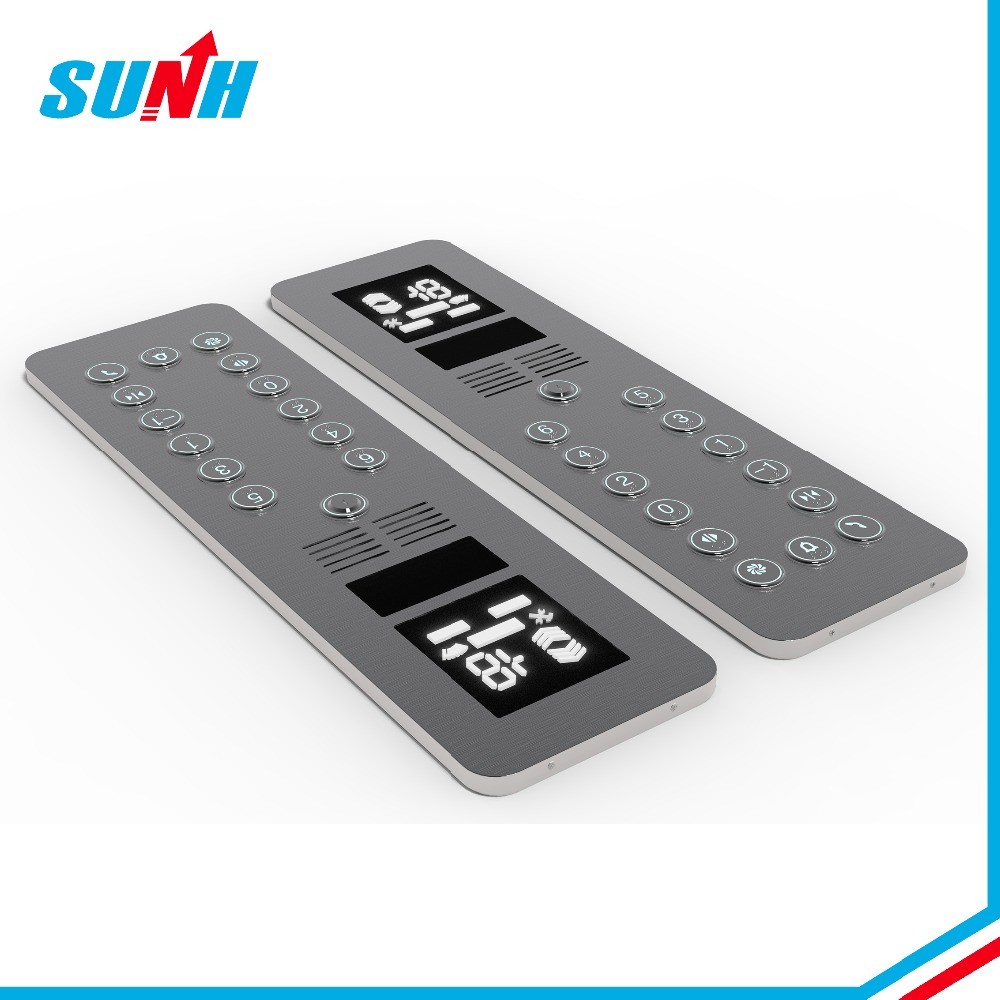 In High Qulity Multi Color Square Lift Elevator Parts Push Button