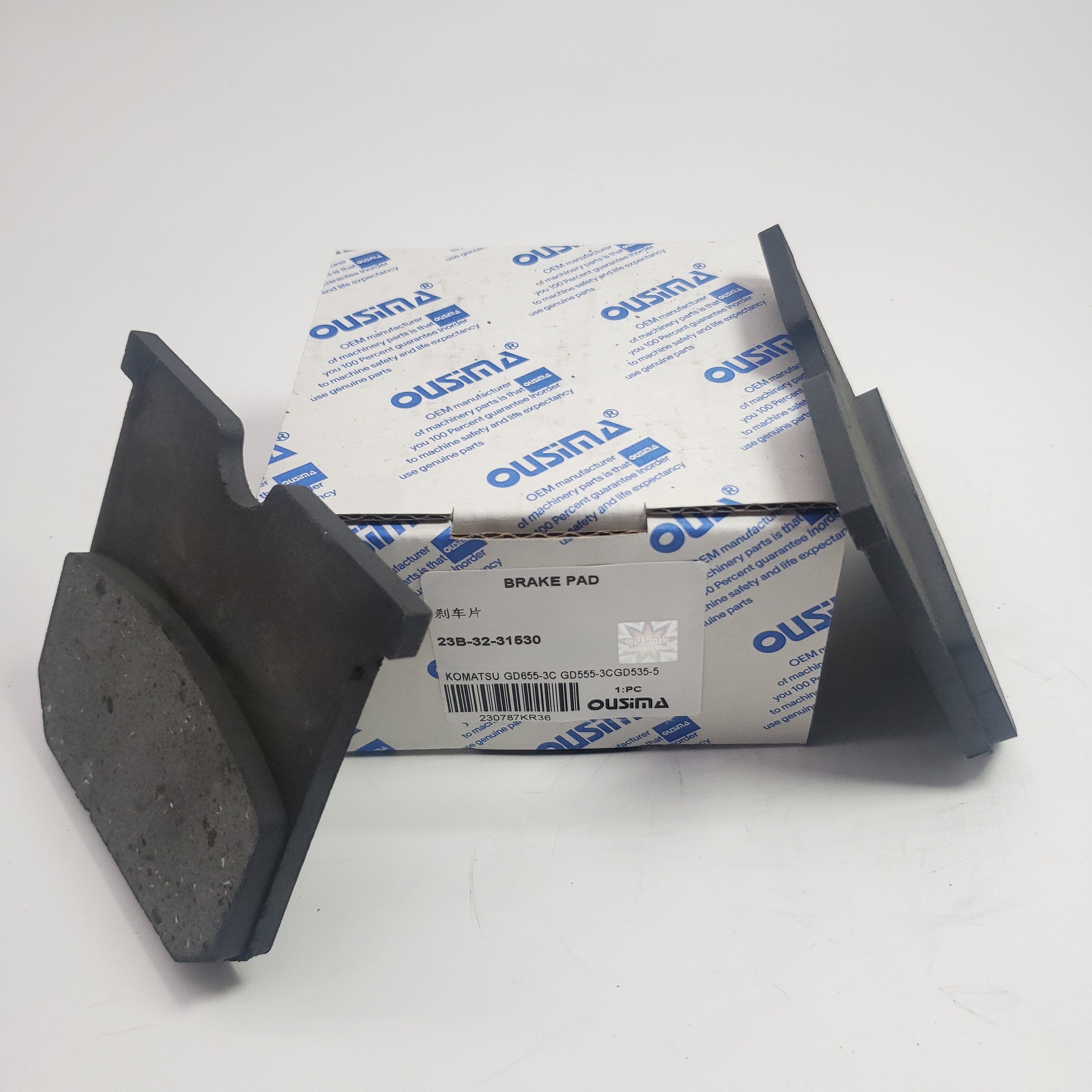Brake pad 23B-32-31530 for KOMATSU GD655-3C GD555-3C GD535-5