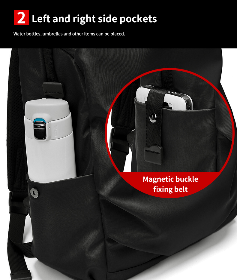 MingLu Wholesale Fashion Lightweight back pack College Commute mochila de hombre school bags men travel laptop backpack