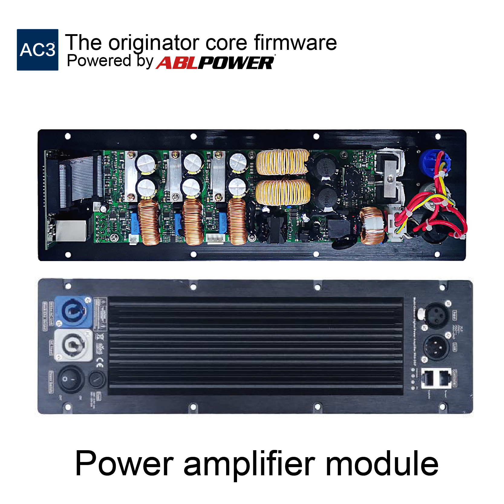 20KHz Dsp Audio Processor 1300W Speaker Power Amplifier Module