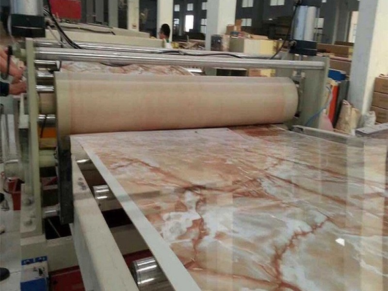 New Generation PVC Artifical Marble Sheet Production Line