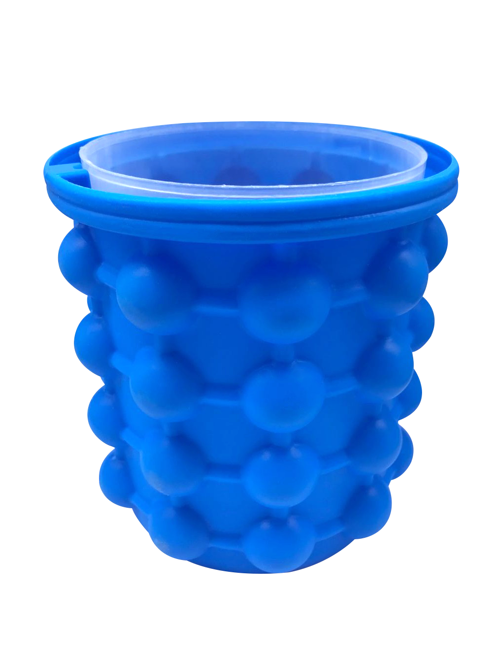 Multi Functional Silicone Ice Cube Maker Food Grade Ice Buckets Saving Space