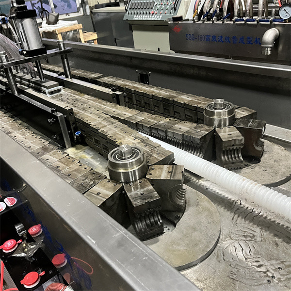 Large Diameter Corrugated Pipe Extrusion Line For Agriculture / Industry