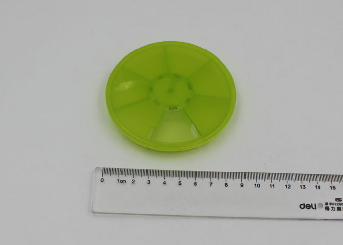 Mini Medication Pocket Plastic Medicine Box , 7 Day Pill Organizer
