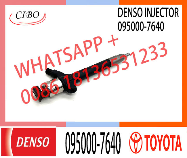 Hot selling 095000-7640 diesel common rail injector 095000-7640 for TOYOTA 2AD-FTV 23670-0R170 Injector Nozzle DLLA155P8
