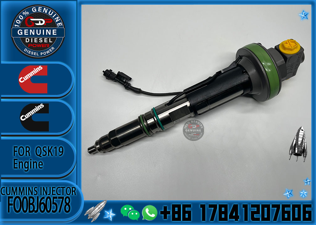 Brand New Common Rail Diesel Fuel Injector Y431K05246 4089972 For Cummins QSK19 QSK38 QSK60 FO0BJ60578