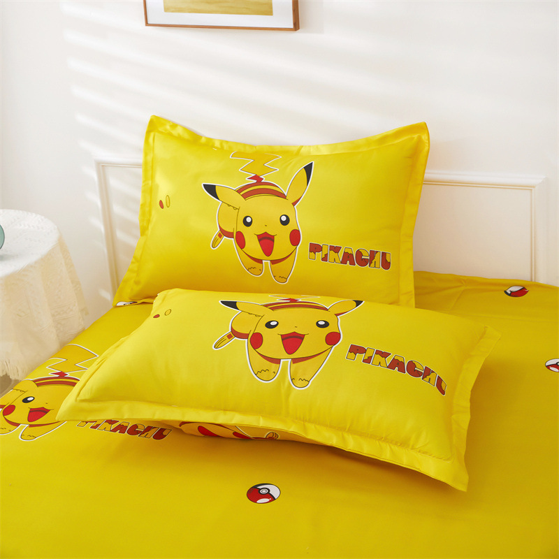 National Standards Color Fastness Grade Luxury Cartoon Student Dormitory Bedding Sets