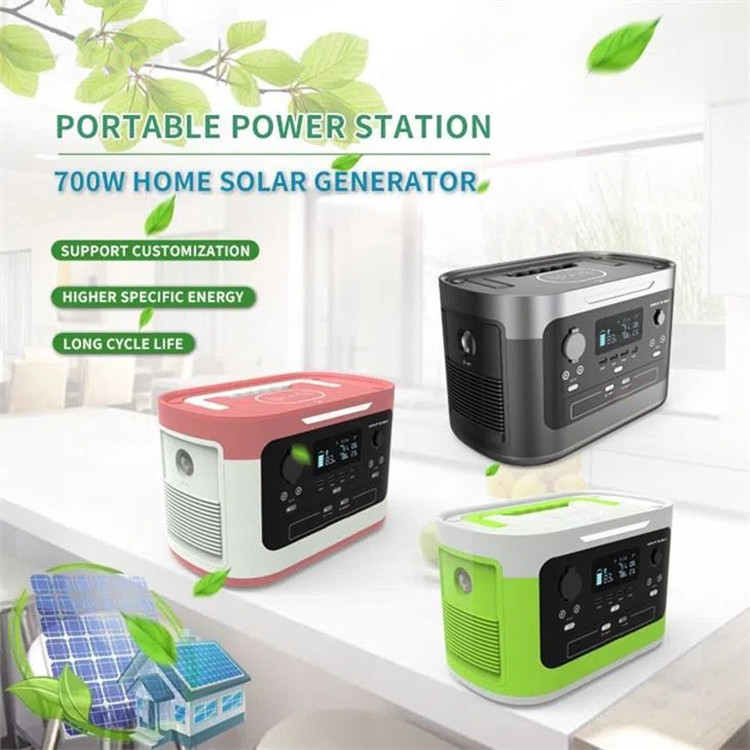 110V 230V Portable Solar Powered Generator Storage Energy Solar Power System