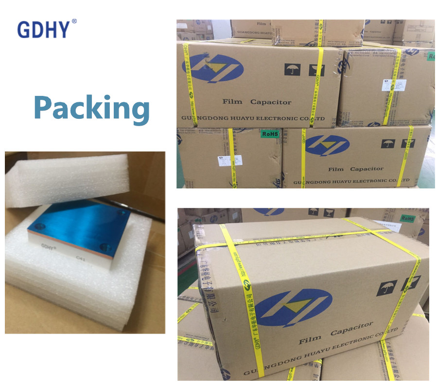 CBB22 155J400V 1.5uF Metallized Polypropylene Film Capacitor