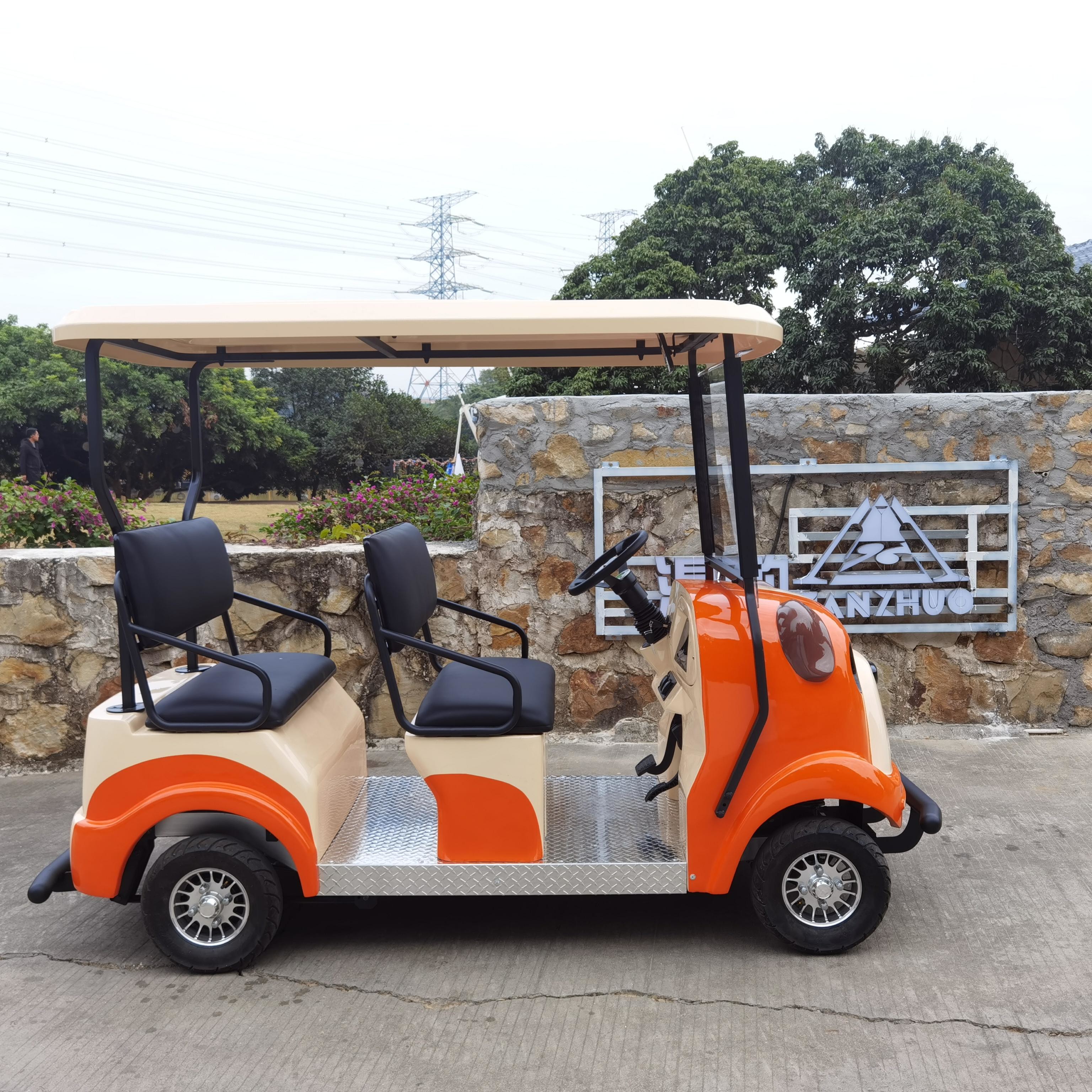 Eco Friendly Electric Cartoon Buggy Cart With 48V Trojan Battery For Amusement Park