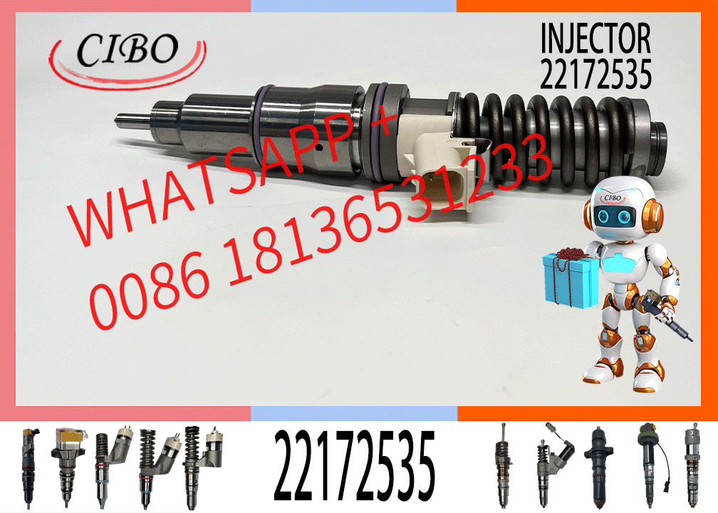 22172535 VOE22172535 D12D Engine Fuel Injector 20847327 EC360B Common Rail Injector Nozzle 22339883 22325866