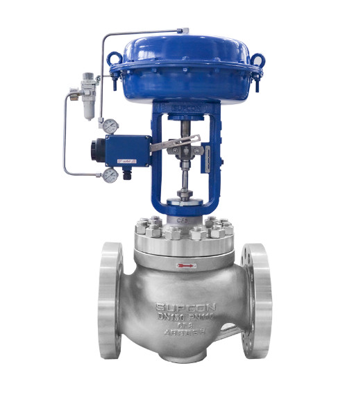 China Pressure Balanced Cage Control Valve Azbil Smart Valve Positioner 100 Series AVP100 AVP102 Intelligent Valve Controller