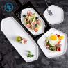 Buy cheap Irregular Solid Contemporary Pure White Porcelain Plate Gifts from wholesalers