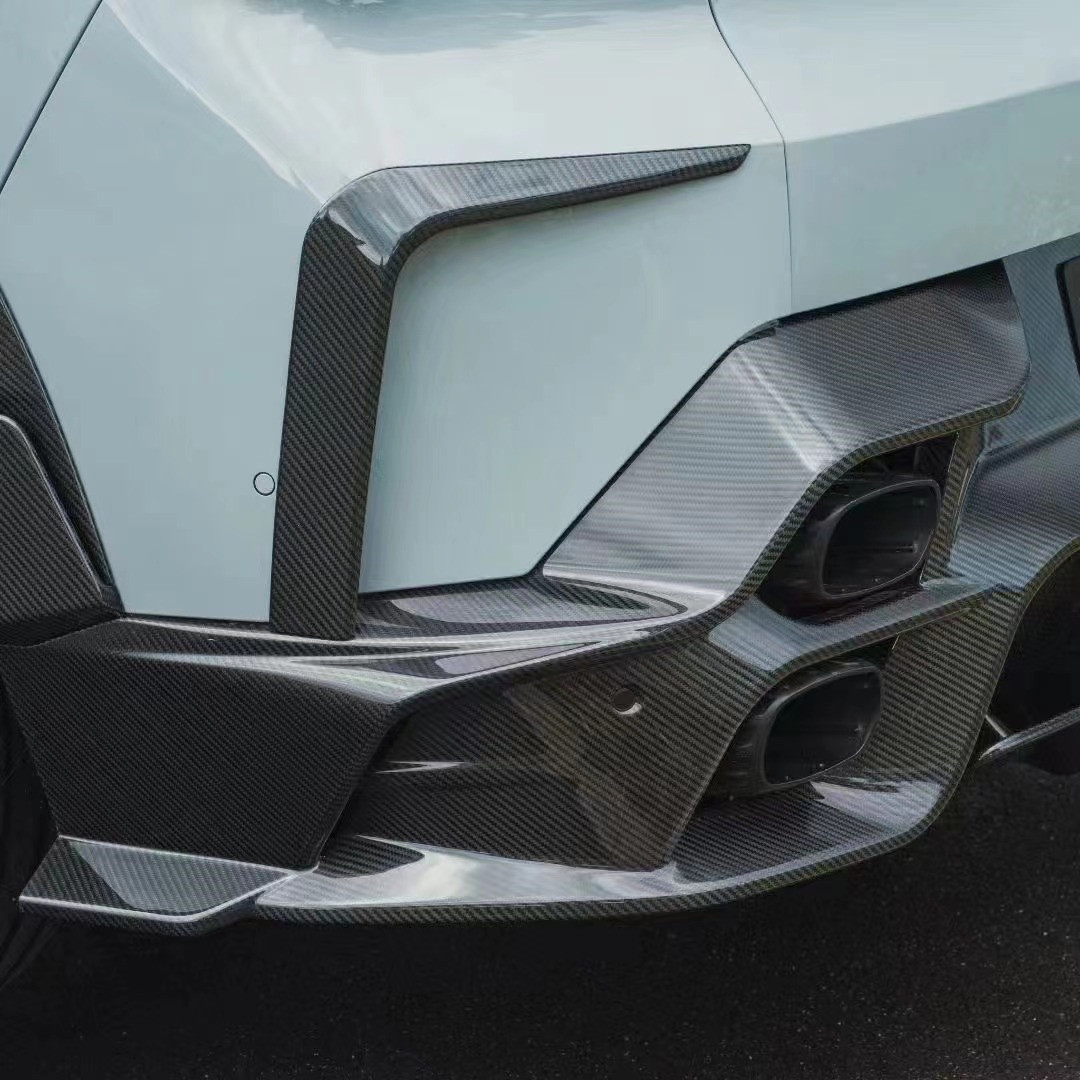 XM BMW Body Kit MSY Style Carbon Fiber Front Bumper Air Spoiler Hood Widebody Kit