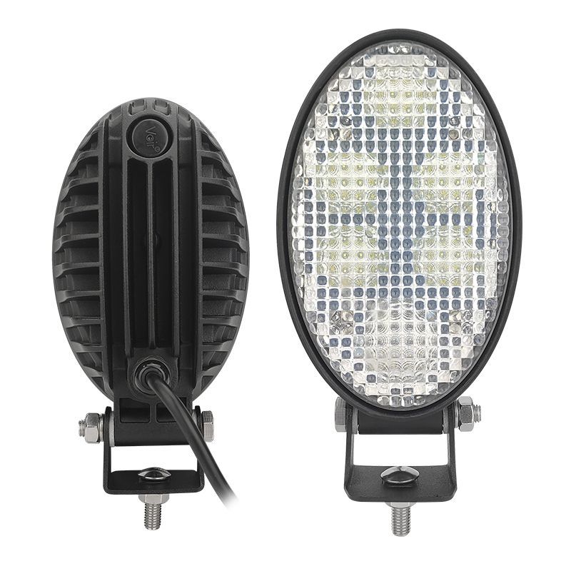 30W Oval Forklift Agriculture Tractor Oval LED Work Light