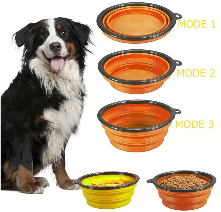 Lovely Personalized portable pet dog food water bowl ceramic plastic, Drink Dispenser Dog Cat Feeder Water Bowl, pet bow