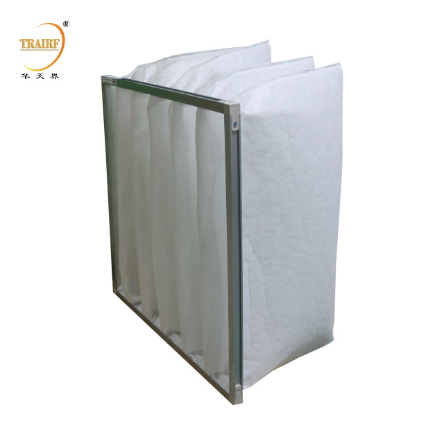 Custom Filter Material G4 Synthetic Fiber Multi Pockets Pre Filter Pocket Filter