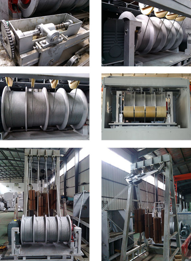 Heavy Duty Lebus Grooved Crane Winch Single / Multiple Drum Compatible 3-80mm Rope