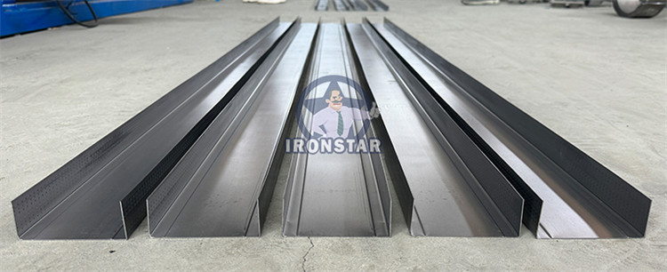 6 inch C stud and truck 2 in 1 roll forming machine in America CD and UD 2 in 1 roll forming machine U stud roll forming