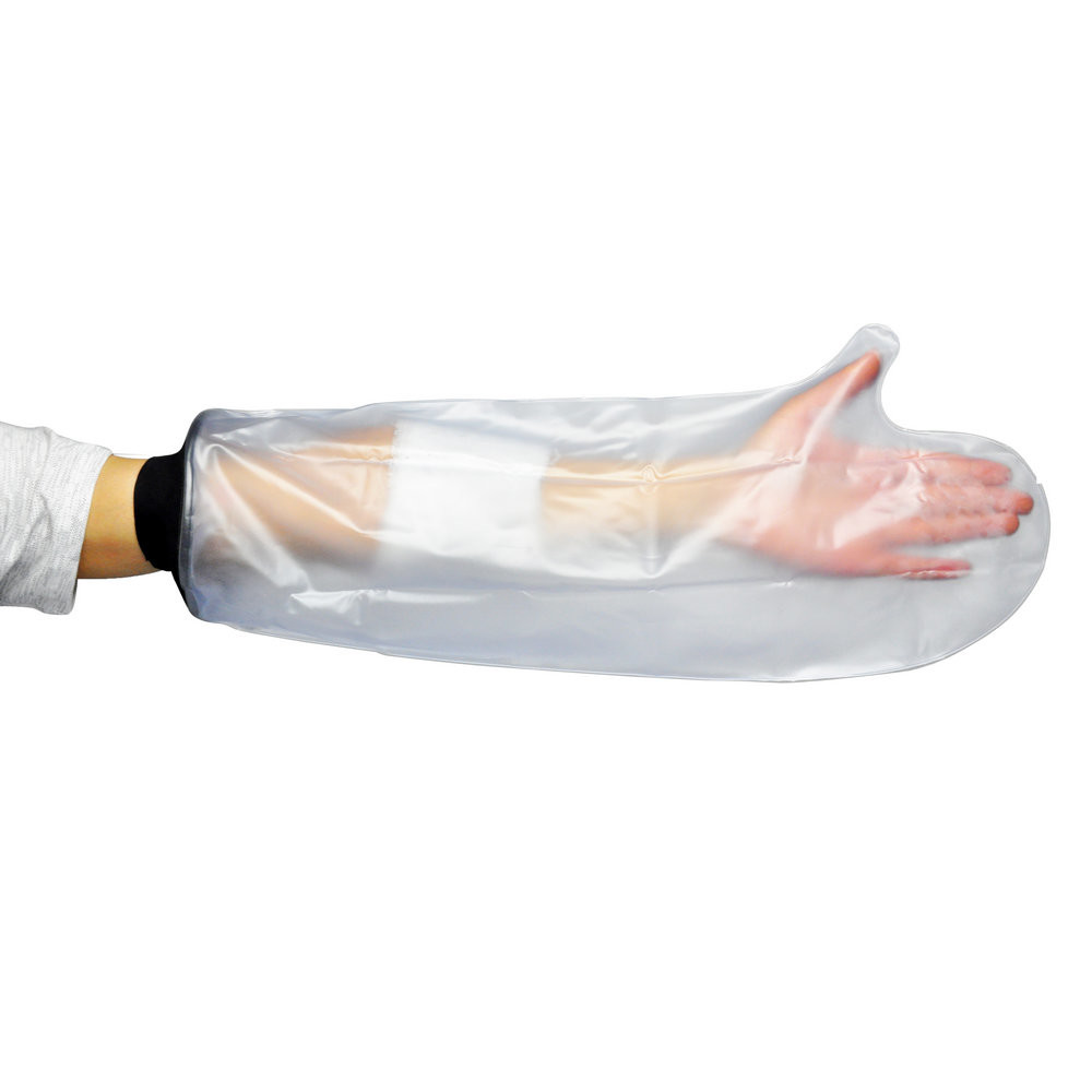 ISO13485 PVC L57cm Waterproof Cast Cover For Short Arm