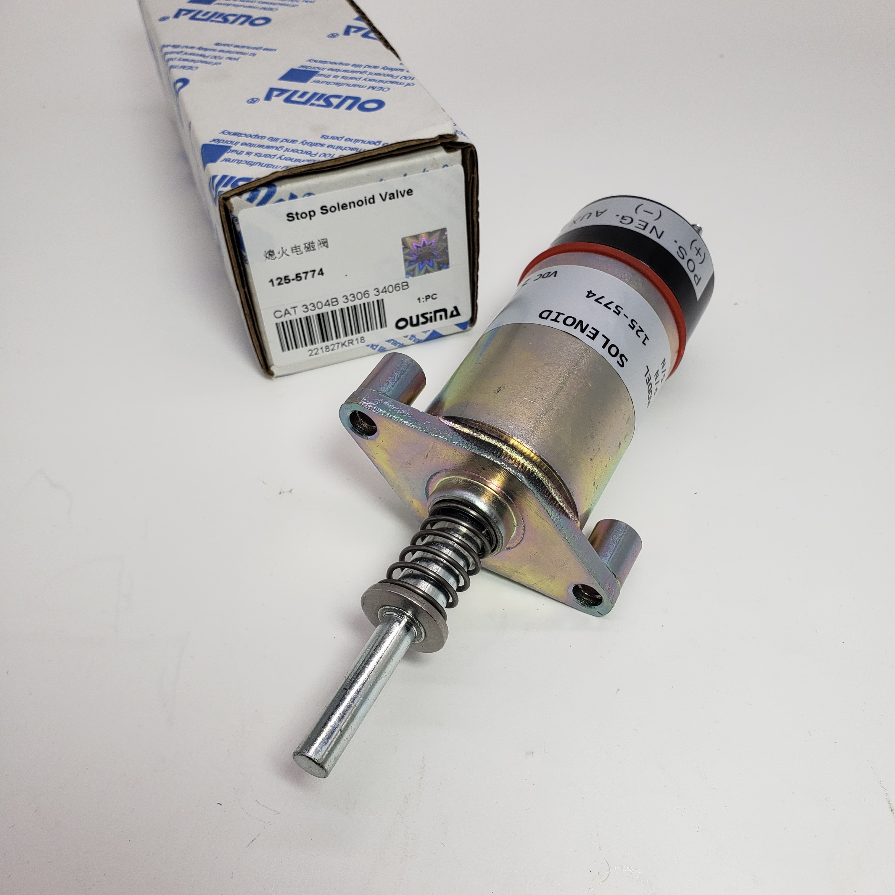 125-5774 1255774 Stop Solenoid Valve For 3304B 3306 3406B