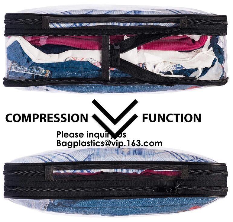 Clear Duffel Gym Bag Transparent PVC Carry Bag With Shoulder Strap,Cosmetic Carry Bag Magnet Pockets Detachable Shoulder