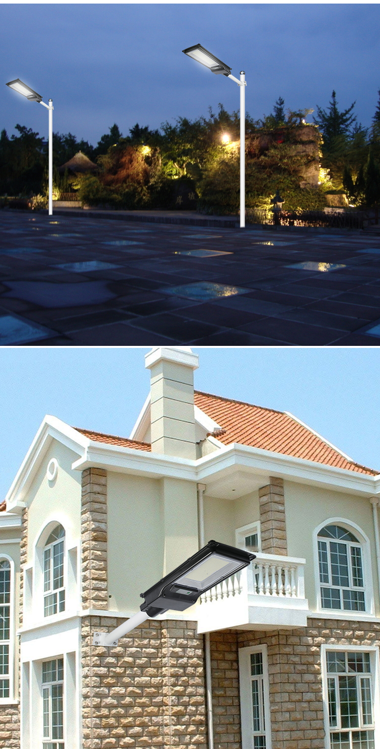 100 W 200 W Ip65 Integrated All In One Solar Street Light