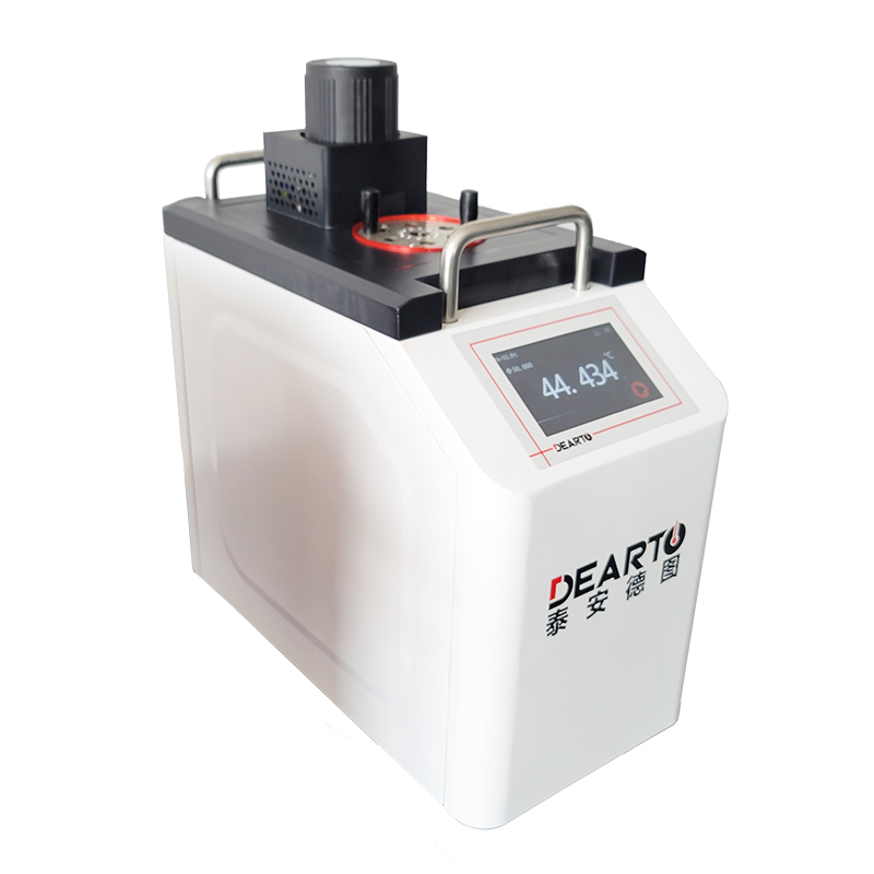 DTG Series Portable Dry Block Temperature Calibrator Red Color and Stable Performance