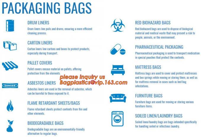 Flowerpot Lining Bags, Plastic Flower Pot Liners, Baskets & Pot Liners, Round Plastic Polyethylene Recycled Flower Pot L 18