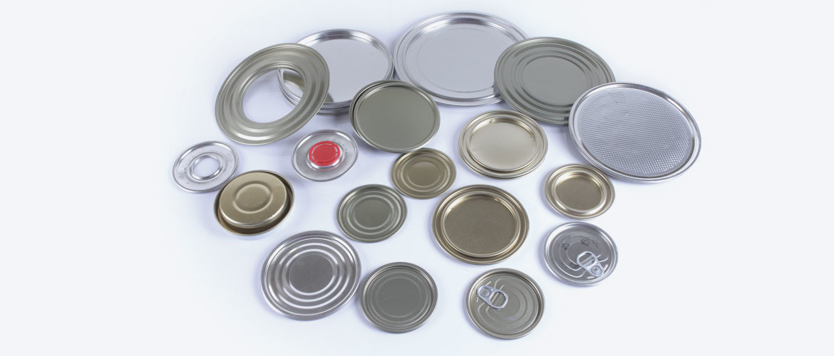 83mm Tin Lid Cover For For Top Ring Bottom Can Components