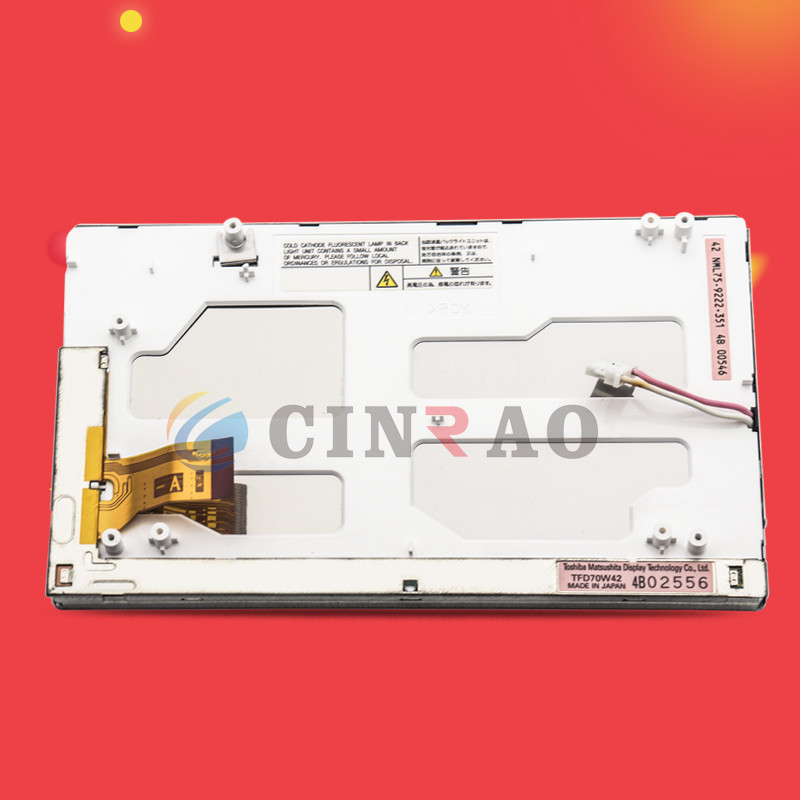 7.0 INCH Toshiba TFD70W42 TFT LCD Screen Display Panel For Subaru Tribeca Car GPS Auto Spare Parts